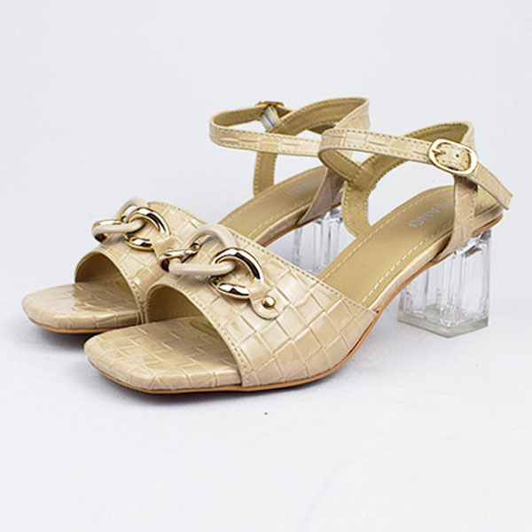 Sandales pour femme 9823 Beige .......... sandales femme Maroc